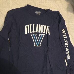 Champion Villanova Wildcats Navy Long Sleeve Shirt